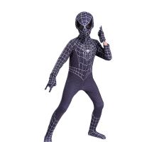 Liveme ชุดสไปเดอร์แมนสีดำ Marvel Spider Man Zentai จั๊มสูทคอสเพลย์3D สำหรับเด็ก/ผู้ใหญ่