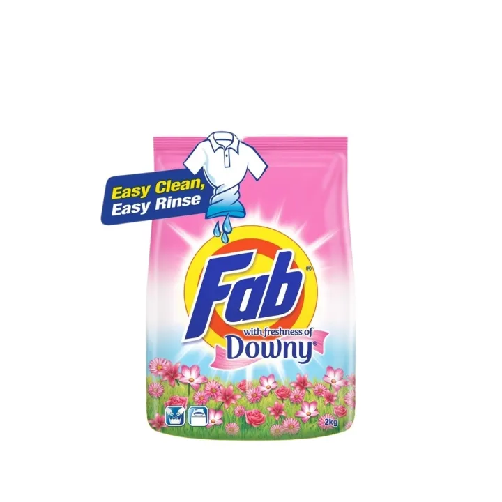 Home Detergents Fab with freshness of Downy Laundry Detergent Powder