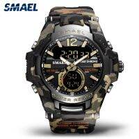 （A Decent035）SMAEL SportWatches สำหรับ Mendoorgewristwatch นาฬิกาปลุก CalendarBacklightTime1805