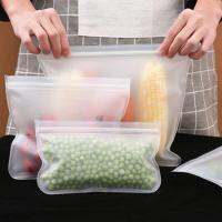 【CC】 1pcs Thick Silicone Food Storage EVA Fresh-keeping Reusable Freezer Leak Proof Sealed Washable Fruits