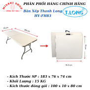 Bàn Xếp Dã Ngoại Thanh Long HY-FH183 183 x 76 x 74 cm MISAKISHOP