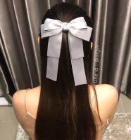 Hair bow #กิ๊บโบว์สวยหวาน งานพรีเมี่ยม วัสดุนำเข้าจากเกาหลี #ริบบิ้น นำเข้าจากเกาหลี เนื้อเนียนนุ่ม เงางาม มีความทนทาน ไม่ยับง่าย