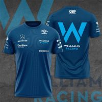 2023 new arrive- xzx180305   2023 Dorilton AMG F1 Williams Super Camiseta Mens Racing T-shirt