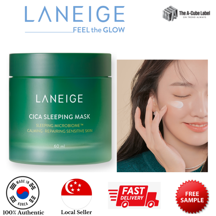 LANEIGE Cica Sleeping Mask 60ml *Local Stocks *2025 Expiry Lazada