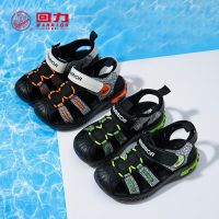 Warrior Childrens Shoes 2022 Summer New Boys Breathable Sports Childrens Sandals Girls Soft Bottom Sandals 0408