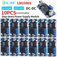 LM2596 Step-Down โมดูลแหล่งจ่ายไฟ3A 3.2-46V DC To DC โมดูลควบคุมแรงดันไฟฟ้า Buck Converter ปรับโมดูลคงที่