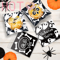 Hot? 100pcs Halloween Candy BAG ของขวัญคุกกี้ถุงบิสกิตบรรจุภัณฑ์พลาสติก