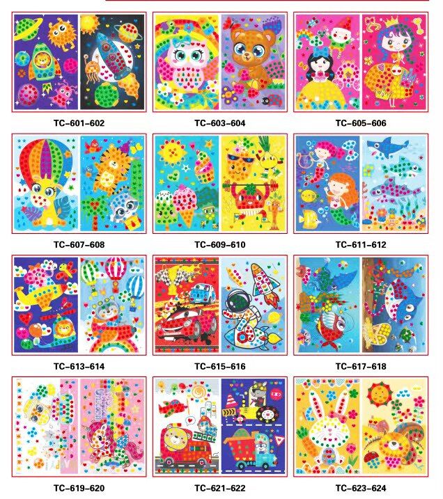 10-15pcs-colorful-dot-primary-mosaic-puzzle-stickers-games-diy-cartoon-animal-learning-education-toys-for-children-kids-gift