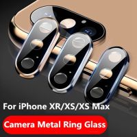 Camera Lens Glass For iPhone XS Max X X S XR Full Cover Metal Ring Case Screen Protective Glass for iPhone X XS XSMAX Lens Case