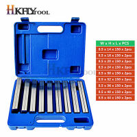 คุณภาพสูง150X9Mm 150X8.5Mm 18Pcs 9Pairs Precision Parallel Set, Parallelism: 0.01Mm,Parallel Block Gauge Set