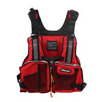 2023 Outdoor Fishing Lifejacket Multifunctional Adult Buoyancy Vest Portable Multi Pocket Rafting Kayak Swimming Lifejacket  Life Jackets