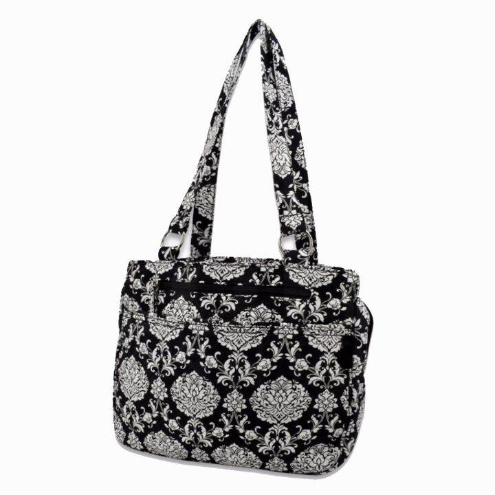 Paisley Crossbody Shoulder Bag (Black/White) | Lazada PH