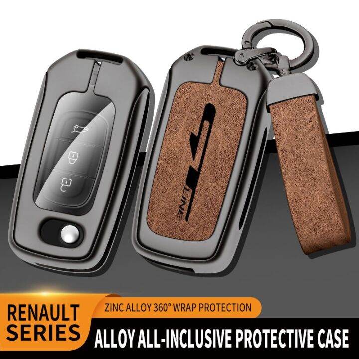 zinc-alloy-car-key-case-for-renault-gt-series-kadjar-captur-megane-sandero-stepway-logan-clio5-arkana-gtline-key-case