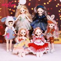 Adollya ตุ๊กตา BJD 1/6 30ซม. หมุนร่วมด้วยรองเท้าเจ้าหญิง23ข้อต่อที่สามารถเคลื่อนย้ายได้สำหรับตุ๊กตา