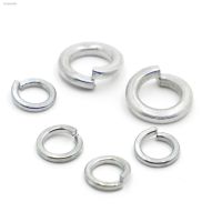 ♨ M2 M2.5 M3 M4 M5 M6 M8 M10 M12 M16 M18 M20 M24 Zinc-plated Carbon Steel Split Spring Lock Washer locking Elastic Gasket