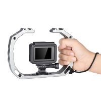 Handle Video Cage Underwater Diving Rig For GoPro HERO5 HERO6 HERO7 HERO8 Black DJI OSMO etc Waterproof Action Camera Accessory