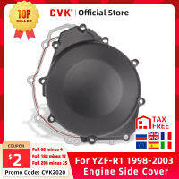 CVK ฝาครอบเครื่องยนต์มอเตอร์ stator ฝาครอบ crankcase ด้านข้างสำหรับ Yamaha YZF-R1 R1 1998 1999 2000 2001 2002. 2003 YZF1000