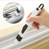 Window Groove Cleaning Brush With Cleaning Dustpan Screen Cleaning Tools Small Handheld Clean Brushes YH-459743