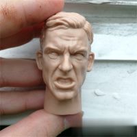 16 Scale Angry Soldier Head Sculpt รุ่นสำหรับ12นิ้ว Action Figure ตุ๊กตา Unpainted Head Sculpt No.055