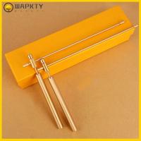 WAPKTY 2PCS ทองแดงบริสุทธิ์ อุปกรณ์ล่าสัตว์ผี ล่าผี สินค้าที่ถูกฝัง Divining rods การล่าผี