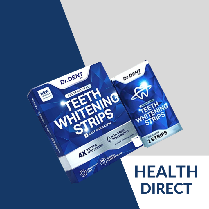 Dr. Dent Professional Teeth Whitening Strips SOLD PER 1 PACK Lazada PH