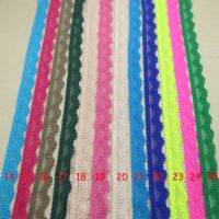 [NEW EXPRESS] 20 yard/lot about 13mm Elastic Stretch Lace trim clothes/garment/headband/sewing accessories No 14-25