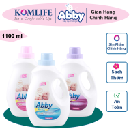 Nước giặt xả mẹ và bé 1100 ml ABBY an toàn, làm mềm vải, hương thơm dịu nhẹ thumbnail