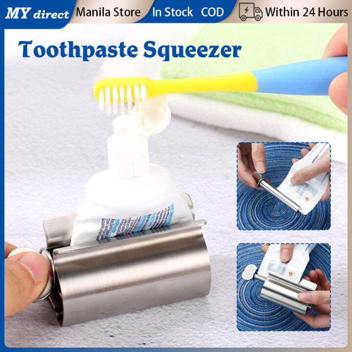 Stainless Steel Toothpaste Squeezer Facial Cleanser Toothpaste Press ...