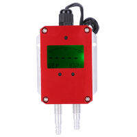 LCD Intelligent Digital Air Transmitter เซ็นเซอร์ความดันอากาศ DC 24V Air Pressure Sensor 4-20mA สำหรับการระบายอากาศในวอร์ด