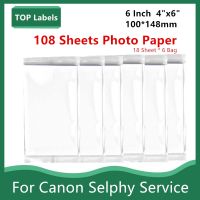 KP108IN 108 Sheets Photo Paper 6 inch Glossy Compatible for Canon Selphy CP1300 CP1200 CP910 CP900 CP760 Printer Photo Paper