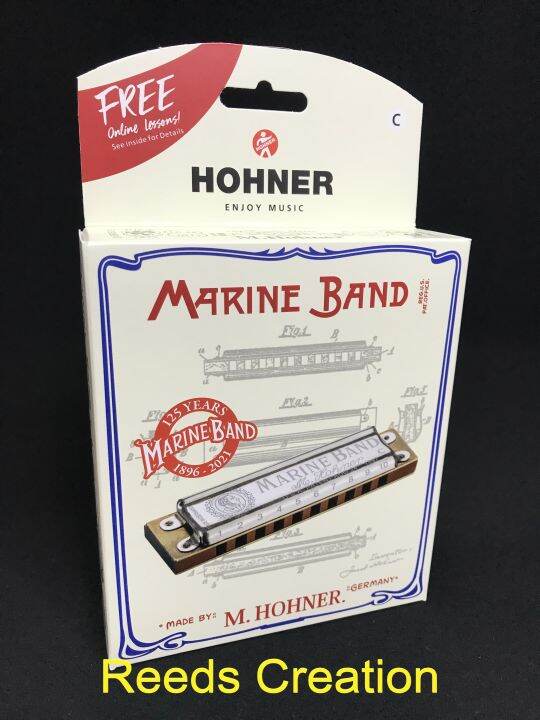 Hohner Harmonica Marine Band 125TH ANNIVERSARY EDITION. Made in Germany