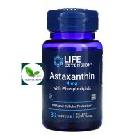 NEW Life Extension Astaxanthin with Phospholipids 4 mg 30 Softgels