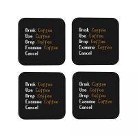 Runescape Mug Coasters Coffee Mats Set Of 4 Placemats Cup Tableware Decoration &amp; Accessories Pads For Home Kitchen Dining Bar