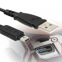 USB Cable Cord Lead Mini 12P Professional Repair Part USB1.1 Compatible Digital Camera Transfer Wire Data Cable for C-480 C-500