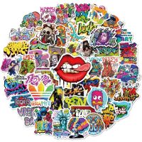 【LZ】♈﹊  Street Graffiti Vinyl Stickers decalques estéticos para bagagem motocicleta capacete garrafa de água telefone laptop skate 10 pcs 25 pcs 50pcs