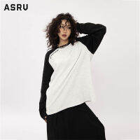 ASRV เสื้อสเวตเตอร์มีตัวอักษรใหม่สำหรับเสื้อกันหนาวแฟชั่น,เสื้อ Baju Atasan Trendy เสื้ออเนกประสงค์สำหรับคู่รัก