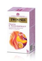 Twinings Peach &amp; Passion Fruit tea ชาทไวนิงส์ พีช เเอนด์ แพชชั่น ฟรุ้ต