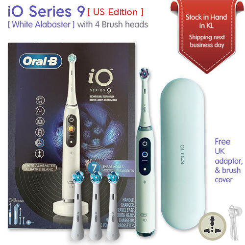 OralB iO Series iO9 Ultimate Clean Electric Toothbrush with 4 Brush heads Technology