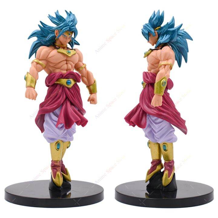 20cm-dragon-ball-figure-broli-super-saiyan-standing-posture-blue-hair-collection-toy-pvc-action-model-dolls-for-kids-xmas-gifts