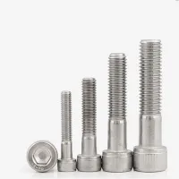 M4 M5 M6 M8 Half-tooth Socket Head Cap Screw 304 Stainless Steel Extended Cylindrical Head Cup Head Bolt