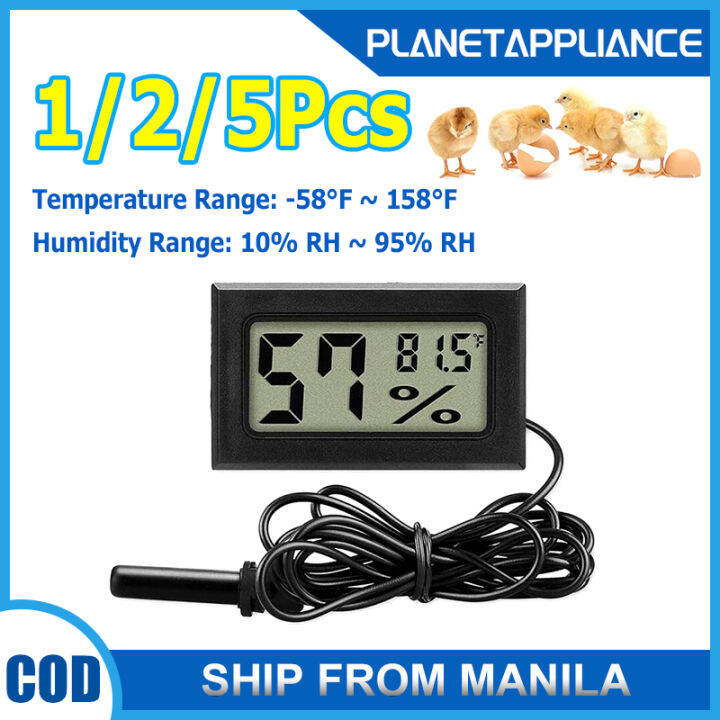 Mini Digital Thermometer Hygrometer Temperature Humidity Meter Gauge  Incubators