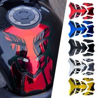 【cw】 Honda Yamaha Tank Pad Sticker Decorative Flame of Oil and Gas Protective Cover Fishbone 3D Tank Pad Film Motorcycle Accessories