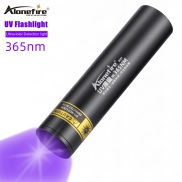 AloneFire Đèn Pin UV SV57 365nm Đèn LED Màu Đen Cầm Tay Tia Cực Tím Có Thể