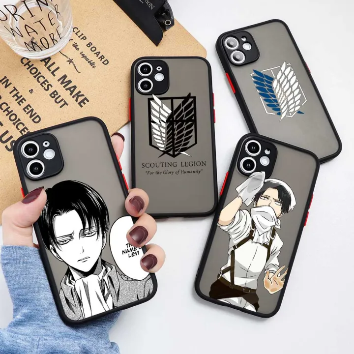 Attack On Titan Anime Phone Case For Iphone 12 Pro Max 13 Pro Max 11 Pro