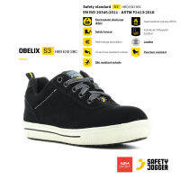 SAFETY JOGGER - OBELIX S3 รองเท้าเซฟตี้ หัวอลูมิเนียม คุณภาพสูง มาตรฐานสากล รองเท้านิรภัย