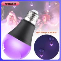 FUYE83644 E27 หลอด UV สำหรับปาร์ตี้คลับ โปสเตอร์เรืองแสง แบล็คไลท์นีออน 2023 การสร้างบรรยากาศ ไฟแอลอีดี ไฟปาร์ตี้คลับ