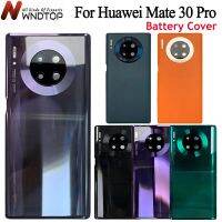 [Small M trend phone case] ปลอกหุ้มด้านหลังคุณภาพสูงแบตเตอรี่ฝาหลัง Huawei Mate 30 Pro พร้อมที่เปลี่ยนฝาครอบหลังสติกเกอร์กาวสำหรับ Mate30โปร