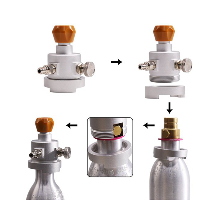 ตัวเชื่อมต่ออะแดปเตอร์-co2-carbonator-รีฟิลเติมสำหรับเปลี่ยนสำหรับ-duo-terra-art-รุ่นพร้อมท่อสำหรับ-w21-8