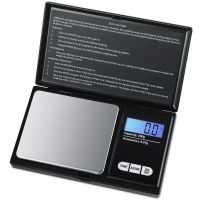 High Precision Digital Pocket Scales Jewelry Mini Stainless Steel Electronic Scale Gold Gram Balance Weight Portable 0.01g Luggage Scales