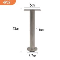 4pcs Metal Furniture Legs Adjustable Table Foot 13-30cm for Bathroom Cabinet Dresser Bed Desk Chair Sofa Feet Replacement Legs